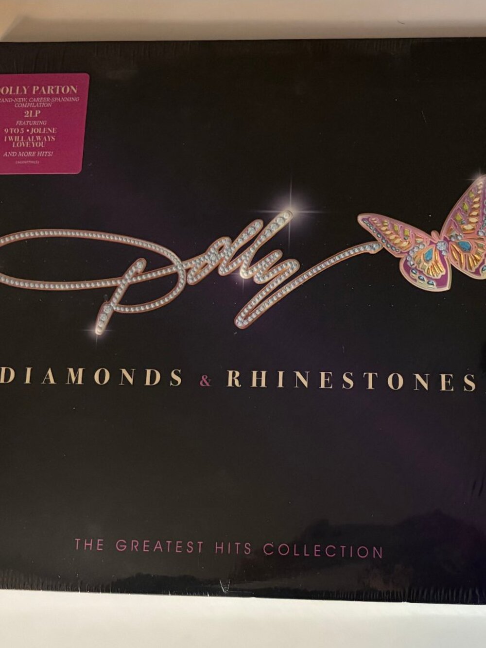 Dolly Parton - Diamonds & Rhinestones Greatest Hits 2 LP Vinyl Album Sealed